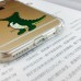 iPhone 6 6s 4.7 - TPU Soft Protective Phone Cover Case with Anti-Dust Plug and Lanyard Hole - Dinosaur